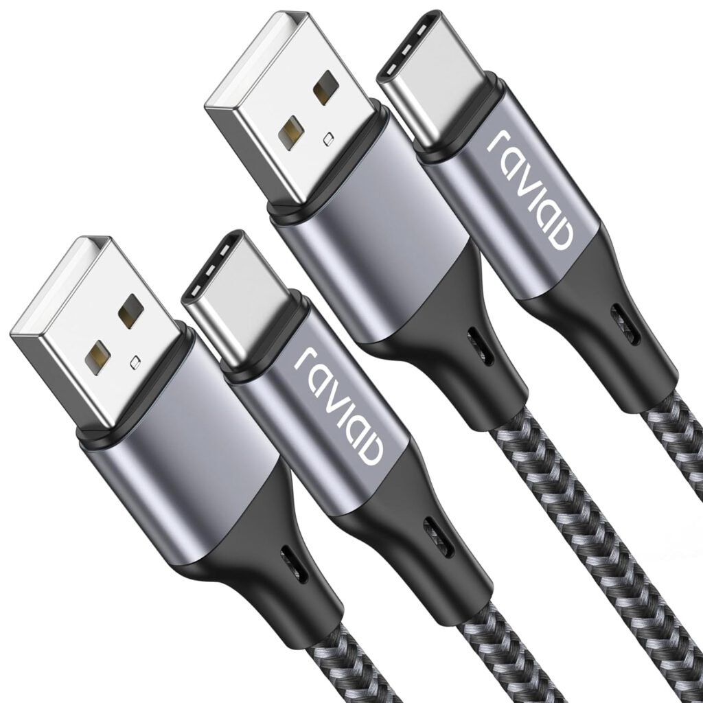 RAVIAD USB C auf USB A Kabel 2Stueck 1M NGT